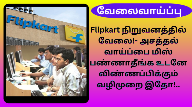 Flipkart Job Recruitment 2024